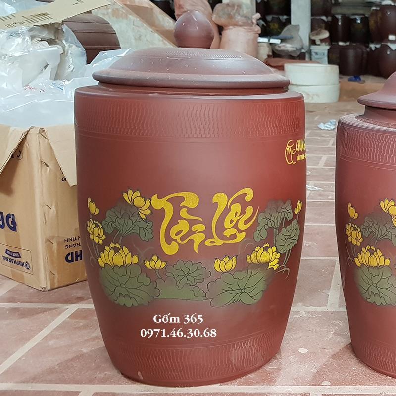 Mua Hũ Sành Đựng Gạo Bát Tràng chất lượng tại Hà Nội